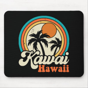 Alfombrilla De Ratón Surfing Kawaii Hawái
