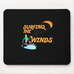 Alfombrilla De Ratón Surfing The Winds