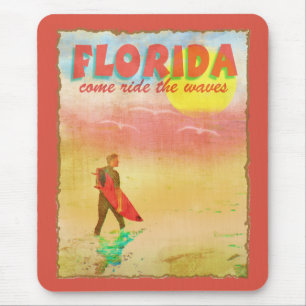 Alfombrilla De Ratón Surfista de Florida