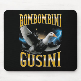 Alfombrilla De Ratón Surreal italiano Brainrot Meme Bombombini Gusini F