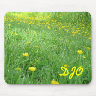 Alfombrilla De Ratón Sus iniciativas en un campo de mariposas