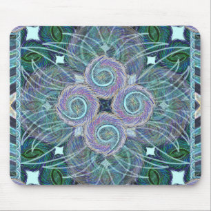 Alfombrilla De Ratón Susea Blu Studio Feather Mouse Pad
