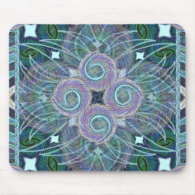 Alfombrilla De Ratón Susea Blu Studio Feather Mouse Pad (Frente)