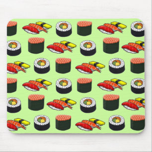 Alfombrilla De Ratón Sushi verde Wasabi