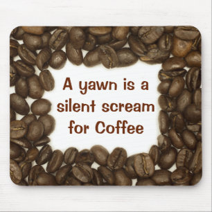 Alfombrilla De Ratón Suspiro de judía de café