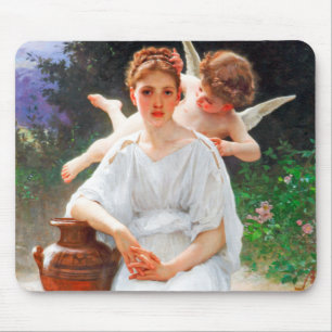 Alfombrilla De Ratón Susurros de amor, Bouguereau