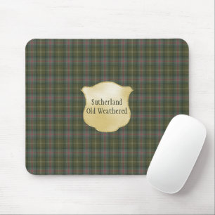 Alfombrilla De Ratón Sutherland Old Weatherland Original Escocia Tartán
