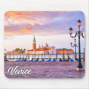 Alfombrilla De Ratón Suunset sobre Venecia, Italia
