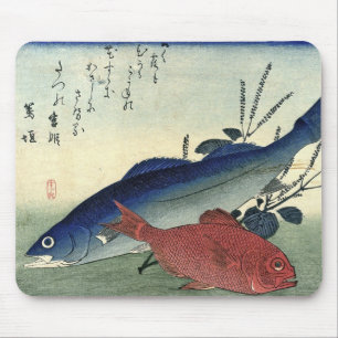 Alfombrilla De Ratón Suzuki y Kimmedai - El pescado japonés de Hiroshig