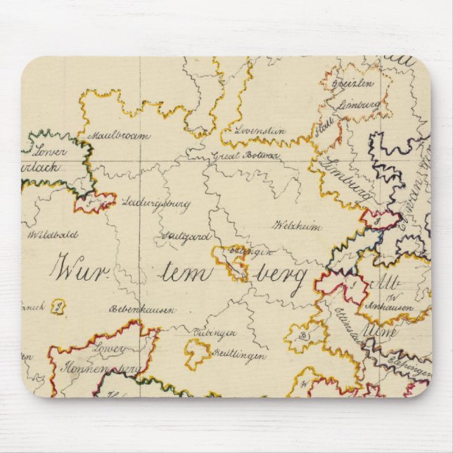 Alfombrilla De Ratón Swabia (Frente)