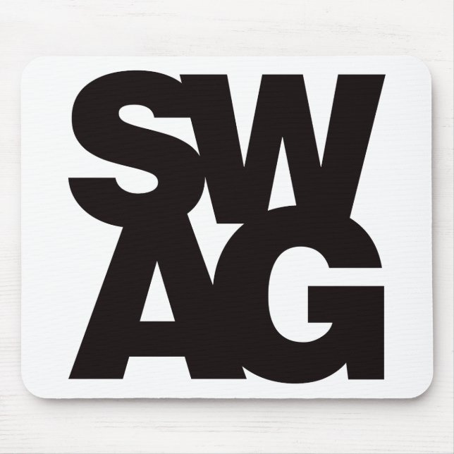 Alfombrilla De Ratón Swag - negro (Frente)