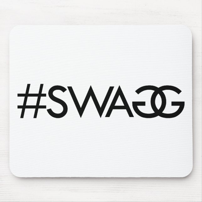 ALFOMBRILLA DE RATÓN SWAGG, #SWAGG (Frente)