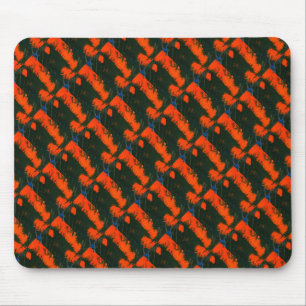 Alfombrilla De Ratón "Swamp Fire 2" Resumen de diseño Mousepad