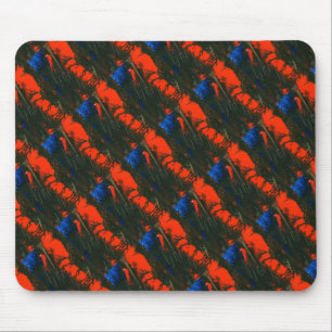 Alfombrilla De Ratón "Swamp Fire #5" Abstract Design Mousepad