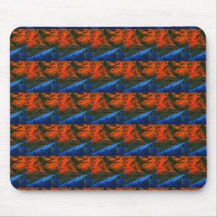 Alfombrilla De Ratón "Swamp Fire #6" Abstract Design Mousepad