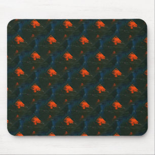 Alfombrilla De Ratón "Swamp Fire #7" Abstract Design Mousepad