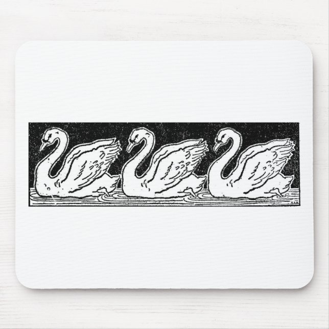 Alfombrilla De Ratón Swans (Frente)