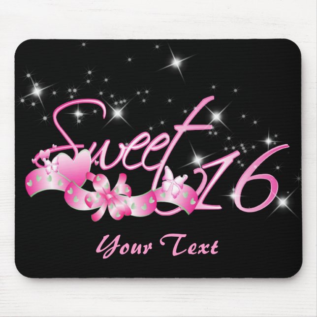 Alfombrilla De Ratón Sweet 16 Keepsake Mousepad (Frente)