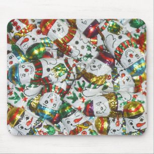 Alfombrilla De Ratón Sweet Snowmen mousepad horizontal
