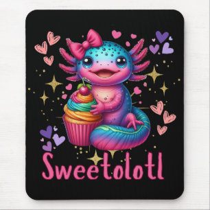 Alfombrilla De Ratón Sweetolotl Vibes Axolotl Amantes de la Cuidad