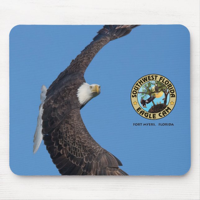 Alfombrilla De Ratón SWFL Eagle Cam Mouse Pad (Frente)