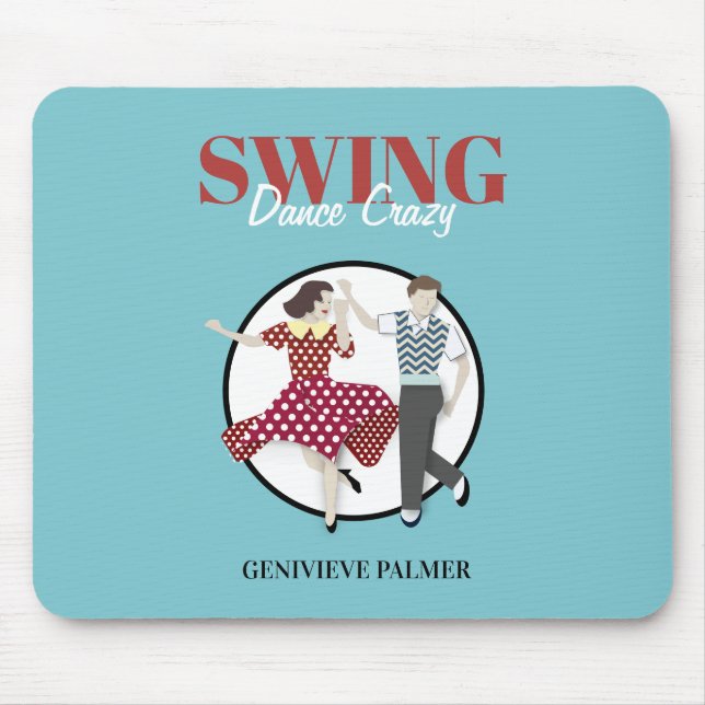 Alfombrilla De Ratón Swing Dance (Frente)
