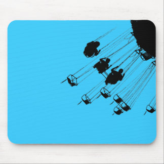 Alfombrilla De Ratón Swings and Roundabouts - Sky Blue