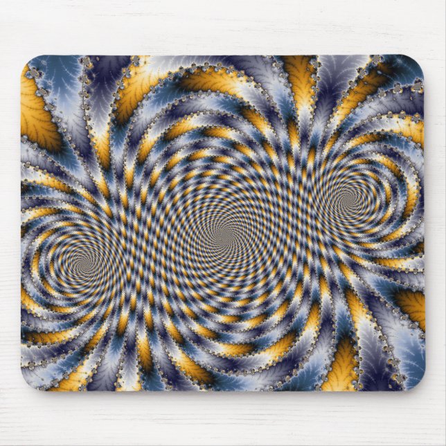 Alfombrilla De Ratón Swirl Fractal 2 - Fractal Mousepad (Frente)