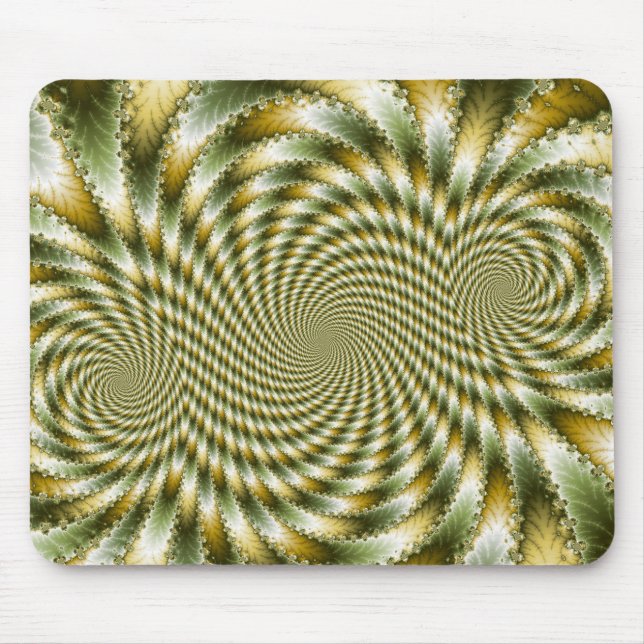 Alfombrilla De Ratón Swirl Fractal 3 - Fractal Mousepad (Frente)