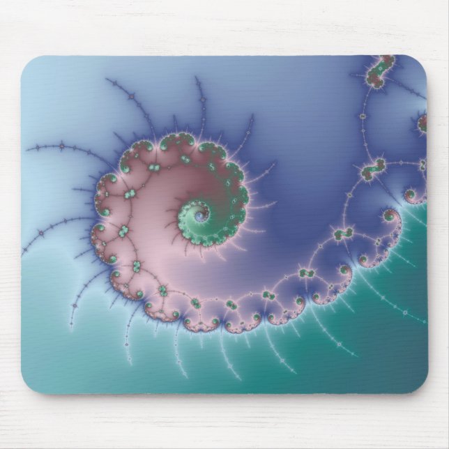Alfombrilla De Ratón Swirl - Fractal Mousepad (Frente)
