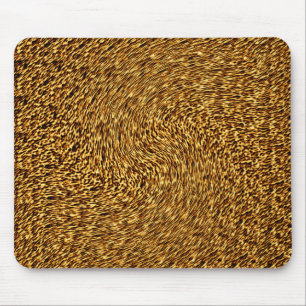 Alfombrilla De Ratón Swirl Shag Furry Mousepad