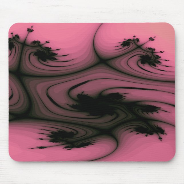 Alfombrilla De Ratón Swirls Gothic Mousepad (Frente)