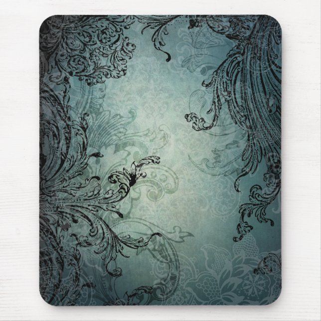 Alfombrilla De Ratón Swirls Mousepad barroco (Frente)