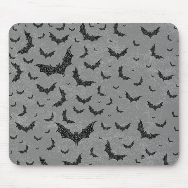 Alfombrilla De Ratón Swirly Bat Swarm (Frente)