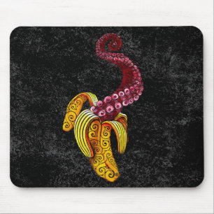 Alfombrilla De Ratón Swirly Mutant-Banana