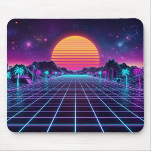 Alfombrilla de ratón Synthwave
