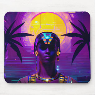 Alfombrilla De Ratón Synthwave Pharaoh