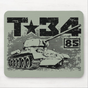 Alfombrilla De Ratón T-34-85 Tanque medio soviético