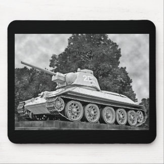 Alfombrilla De Ratón T-34 el tanque ruso, monumento soviético, Berlín -