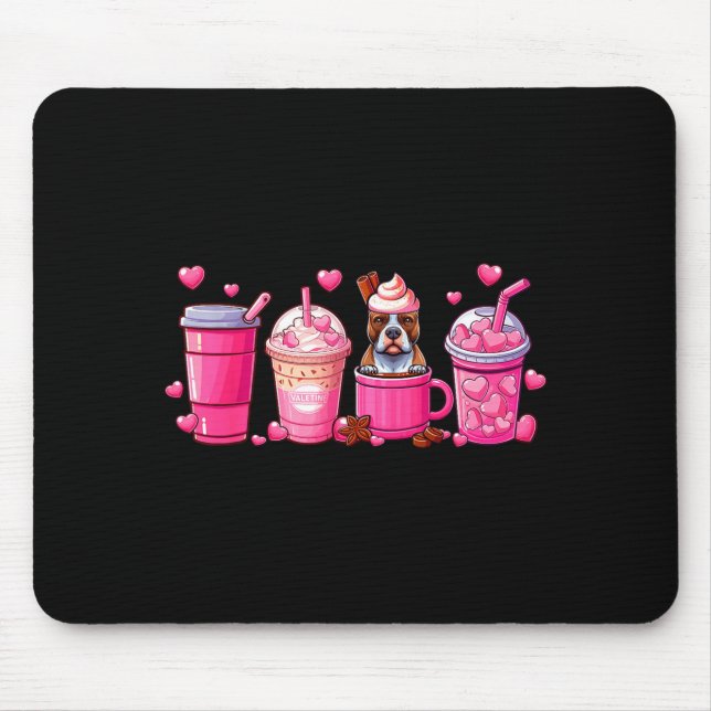 Alfombrilla De Ratón T Bull Inside Cup Coffees Lover Valentine's Day He (Frente)