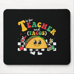 Alfombrilla De Ratón T Es Para Maestros Y Taco Martes Cinco De Mayo Te