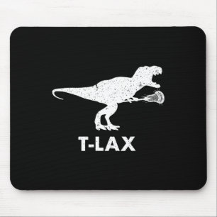 Alfombrilla De Ratón T-lax Dinosaurio . Jugador de Lacrosse Dino Lax Ge