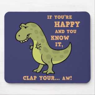 Alfombrilla De Ratón T-Rex Clap II