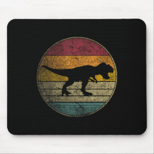 Alfombrilla De Ratón T Rex Dinosaurio - Mujeres de amor vintage Niños R