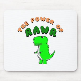 Alfombrilla De Ratón T-Rex El Poder De RAWR