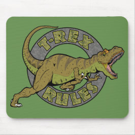 Alfombrilla De Ratón T-Rex Rules Mousepad