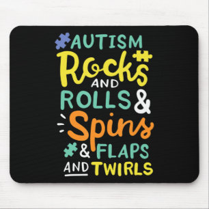 Alfombrilla De Ratón T-Shirt116 de sensibilización sobre el autismo
