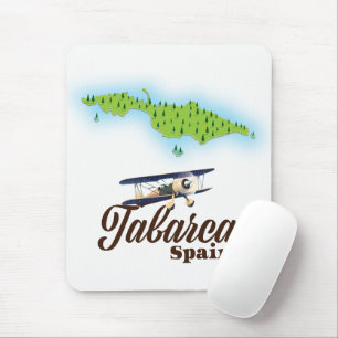 Alfombrilla De Ratón Tabarca España Mapa hermoso