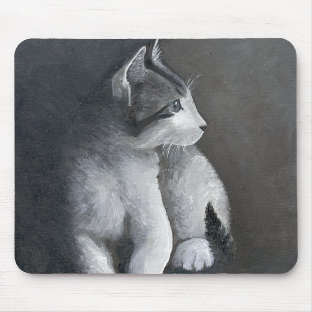 Alfombrilla De Ratón Tabby Kitten (Frente)