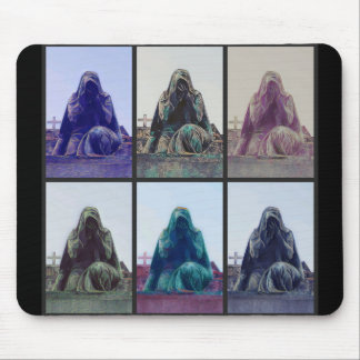 Alfombrilla De Ratón tabique de mujeres llorando